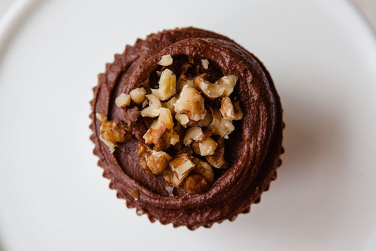 Chocolate and Banana Cupcake