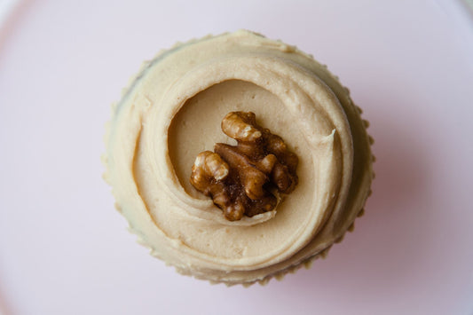 Coffee and Walnut Cupcake