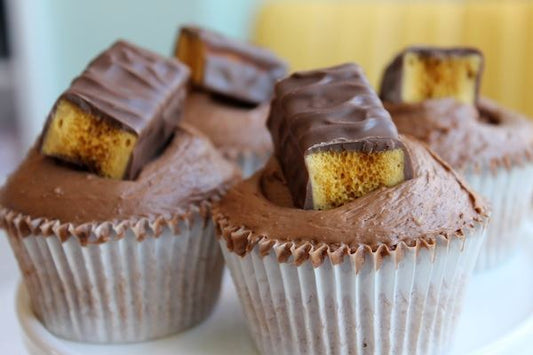 Crunchie Cupcake