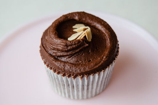 Gluten free Chocolate and Almond Cupcake
