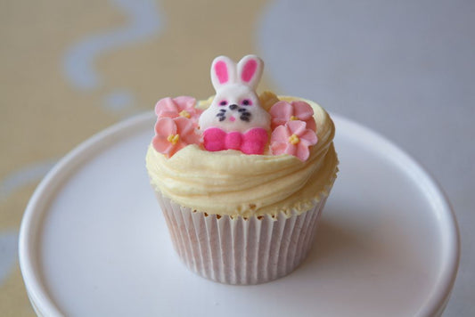 Easter Vanilla Cupcake