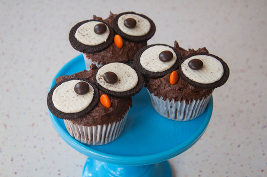 Oreo Owl Cupcake