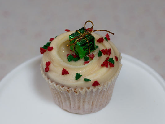 Christmas Vanilla Cupcake