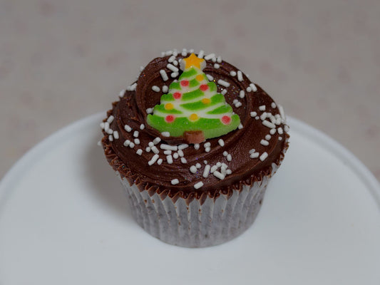 Christmas Chocolate Cupcake